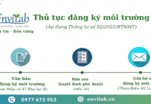 Lập báo cáo quan trắc môi trường Hồ sơ và thủ tục đăng ký môi trường được thực hiện như thế nào
